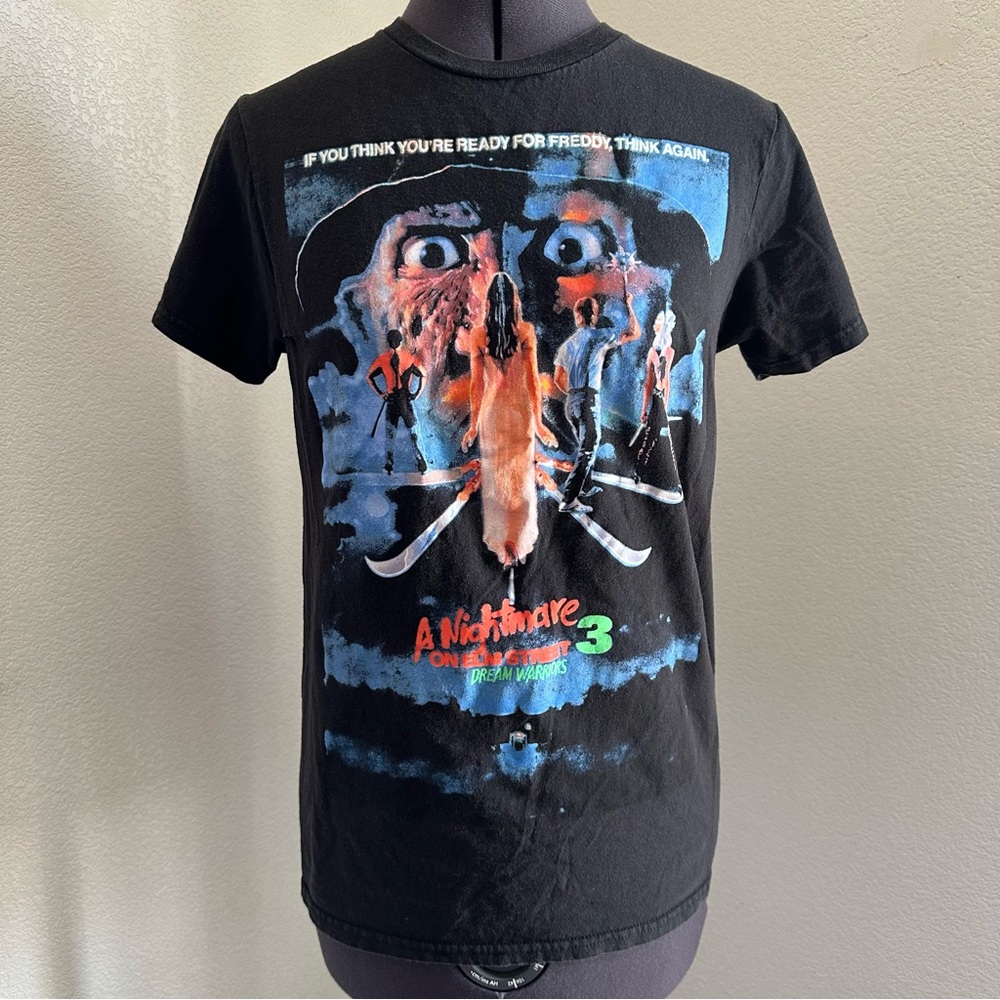Freddy Krueger Horror Tee Nightmare on Elm Street 3 Halloween Spooky Horror
